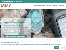 Tablet Screenshot of mining-mongolia.com